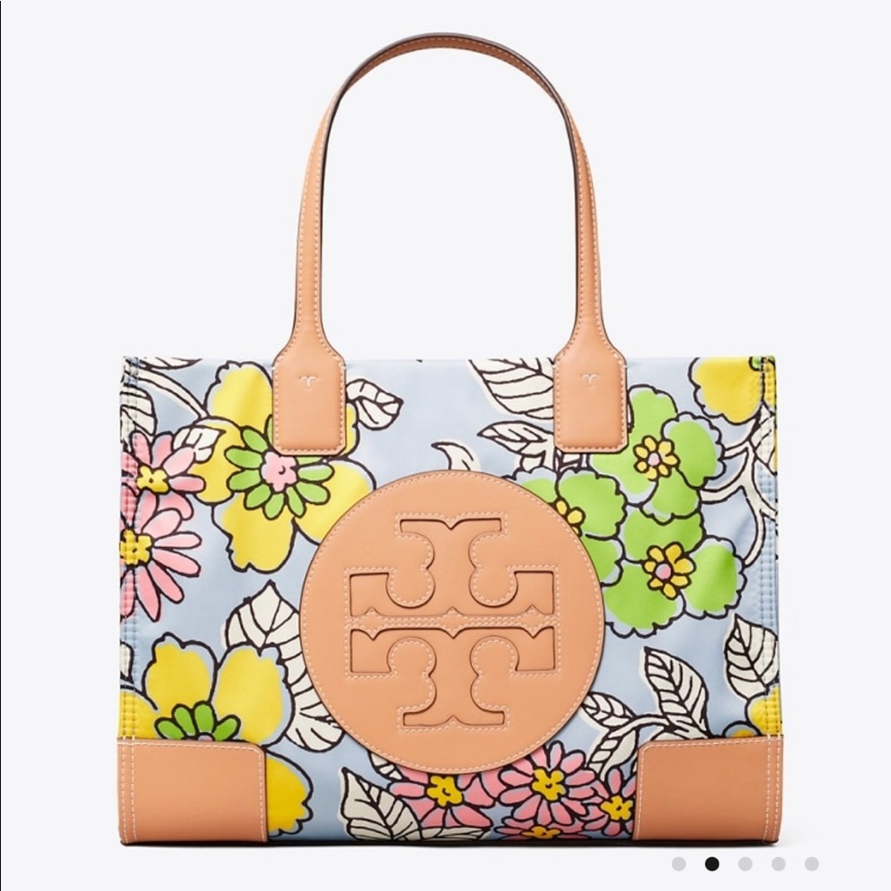 Ella printed mini tote bag